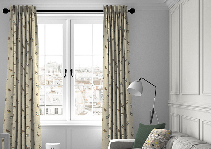 Mallard, Natural - Made to Measure Curtains - Image 3